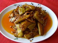 茄子の辛味炒め(辛)